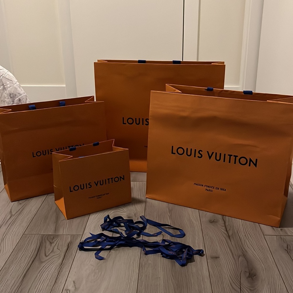 Authentic Louis Vuitton Paper bags